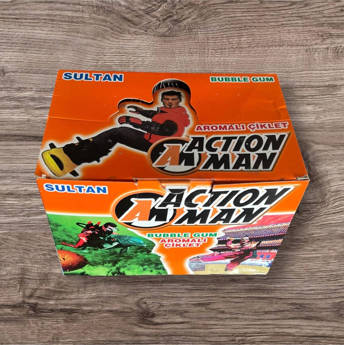 ACTION MAN (SULTAN) 2002 Sakız Açılmamış Kutu # SKZ1777 - 1