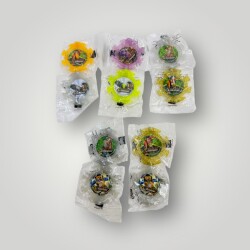 Action Man X Missions Mıknatıslı Plâstik Taso Lot AOB5064 - Gökçekoleksiyon