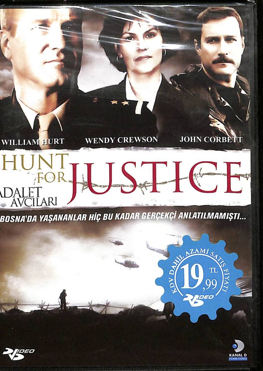 Adalet Avcıları (Hunt for Justice: The Louise Arbour Story) – Orijinal DVD (Sıfır) * Wendy Crewson, William Hurt, John Corbett, Stipe Erceg - 2005 * DVD2972 - 1