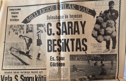 Adalet Gazetesi 11 Mayıs 1969 - G.Saray Kaptanı Metin Bugün Takımını Kurtarabilecek Mi ? GZ121659 - 2