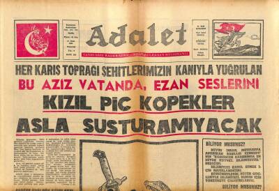 Adalet Gazetesi 11 Ocak 1965 - Aziz Nesin Yuhalandı, Oğuz-Alp Destanı Çizgi Roman GZ109244 - 1