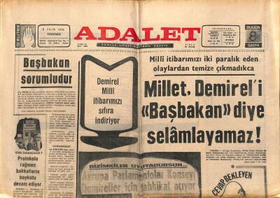 Adalet Gazetesi 15 Ekim 1970 - Çukobirlikin Kongresi Oldu Bittiye Geldi GZ121660 - 1