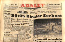 Adalet Gazetesi 24 Eylül 1963 - Irak'ta Bütün Siyasi Mahkumlar Affedildi - Prenses Süreyya İstanbul'dan Ayrıldı - Milli Takımımız Frankfurt'ta GZ139735 - 1