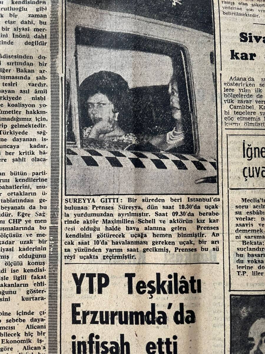 Adalet Gazetesi 24 Eylül 1963 - Irak'ta Bütün Siyasi Mahkumlar Affedildi - Prenses Süreyya İstanbul'dan Ayrıldı - Milli Takımımız Frankfurt'ta GZ139735 - 2