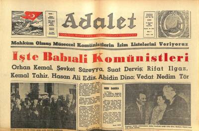 Adalet Gazetesi 27 Haziran 1966 - Atatürkün Naaşını Celal Bayar Yıkatmıştı GZ105021 - 1