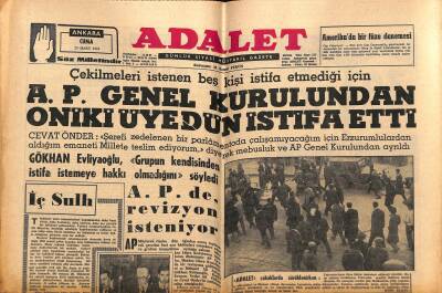Adalet Gazetesi 29 Mart 1963 - Zamanımızın Romeo Julieti Kaleci Varol Fatma Girik - Bayar , Dün Gece Yarısı Hastahaneye Yatırıldı GZ121676 - 1