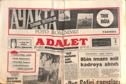 Adalet Gazetesi 3 Mayıs 1969 - Öktem'in Cenaze Namazını Kimse Kılmak İstemiyor - Zeki Müren'in Televizyon Programı Tekrarlanacak GZ138573 - 1