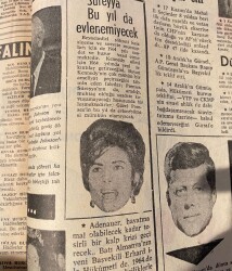 Adalet Gazetesi 31 Aralık 1963 - Süreyya Bu Yıl Da Evlenemeyecek - Rumlar, Yeni Mevzile Çekildiler - Galatasaray Camiası Tekrar Karıştı GZ139712 - 2