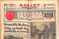 Adalet Gazetesi 4 Nisan 1967 - İran Sarayındaki Mutlu Telaş 10 Yıl Geciken Tören - Meydan Fenerbahçe Ve Beşiktaş'a Kaldı GZ139516 - 1