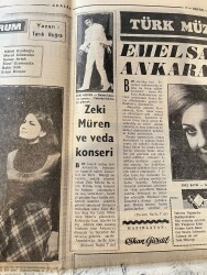 Adalet Gazetesi 7 Mayıs 1969 - Yargıtay Anayasayı Çiğniyor - Galatasaray Bir Korku Çemberinde - Zeki Müren Ve Veda Konseri GZ138587 - 2