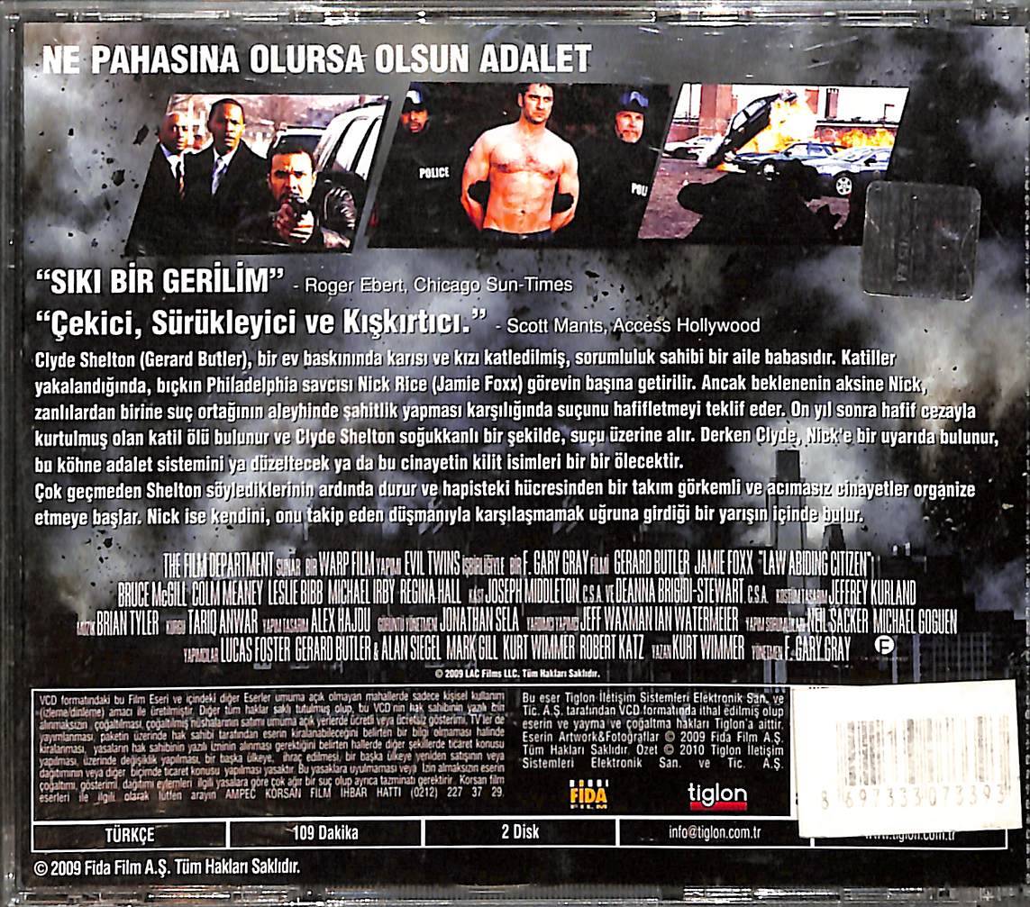 Adalet Peşinde – Law Abiding Citizen Orijinal VCD Film VCD28773 - 2