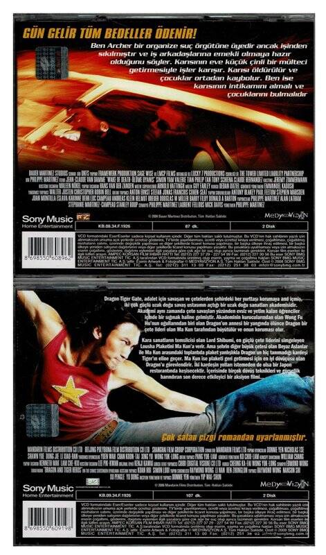 Adaletin Sembolü Ölüme Uyanış - 2 Adet VCD Film VCD391 - 2