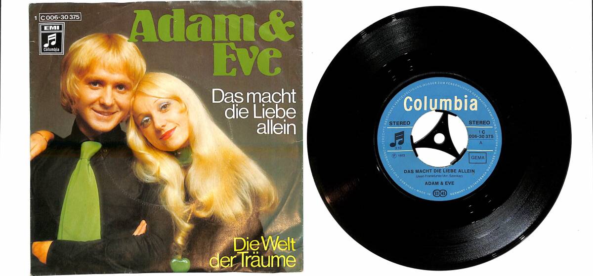 Adam & Eve - Das Macht Die Liebe Allein / Die Welt Der Träume Plak (10/7.5) PLK26149 - 1