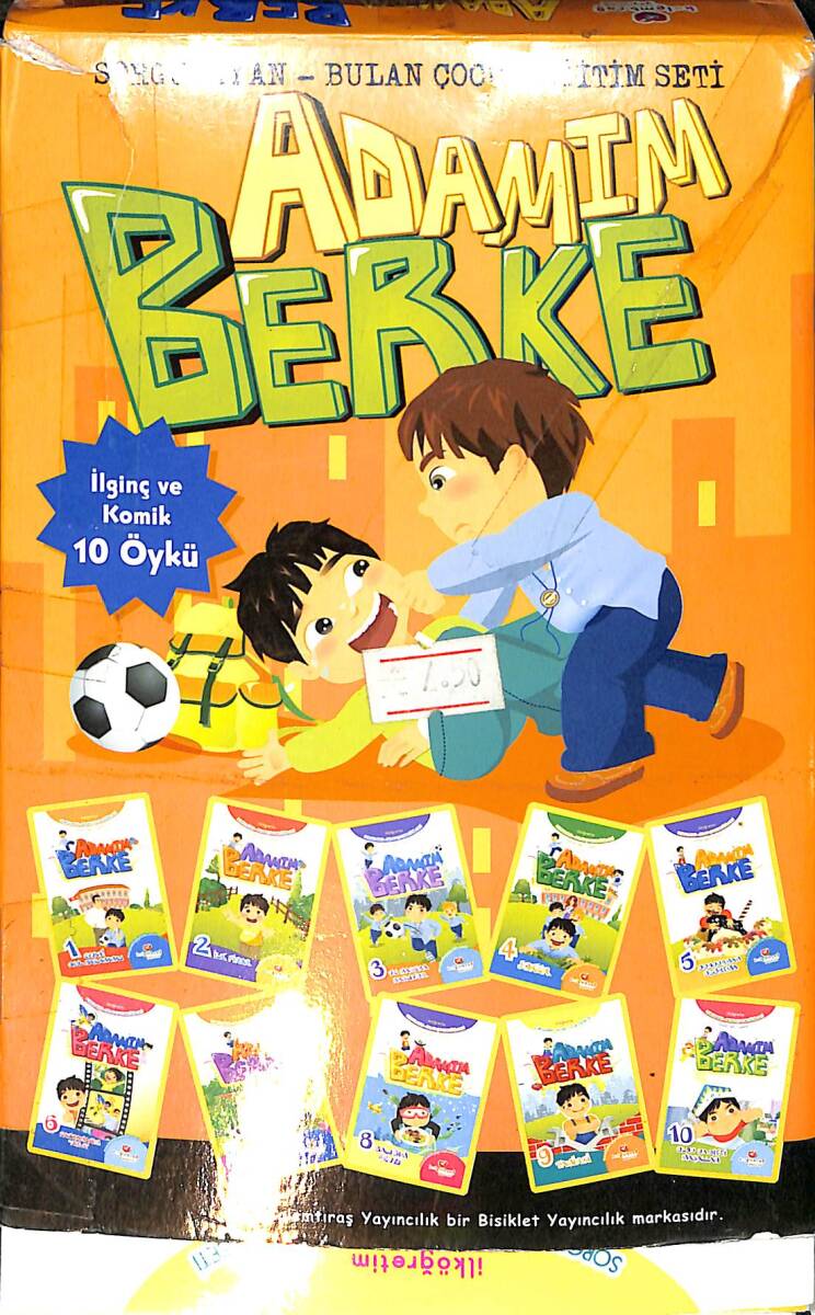 Adamım Berke Bitişik El Yazılı 10'lu Öykü Seti NDR91627 - 1