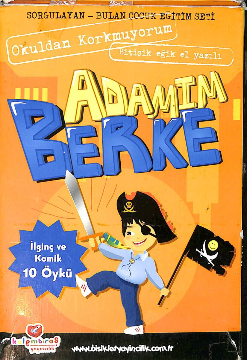 Adamım Berke Bitişik El Yazılı 10'lu Öykü Seti NDR91627 - 2