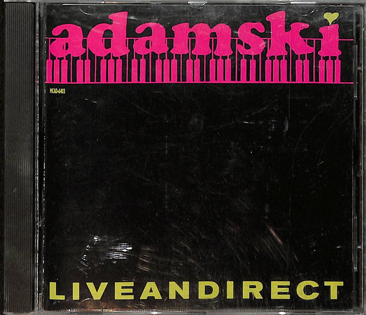 Adamski - Live And Direct CD (İkinci El) CD4355 - 1