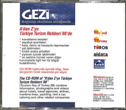 A'dan Z'ye TürkiyeTurizm Rehberi 98 CD (İkinci El) CD5032 - 2