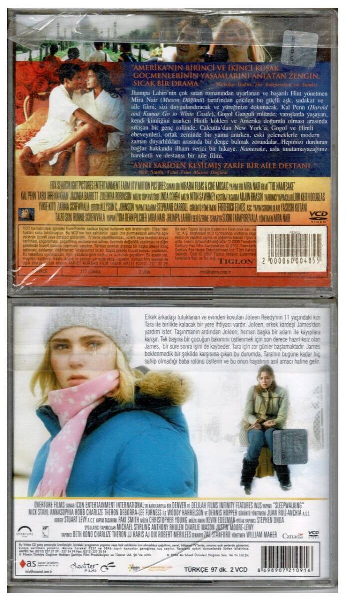 Adaş Uyurgezer - 2 Adet VCD Film VCD937 - 2