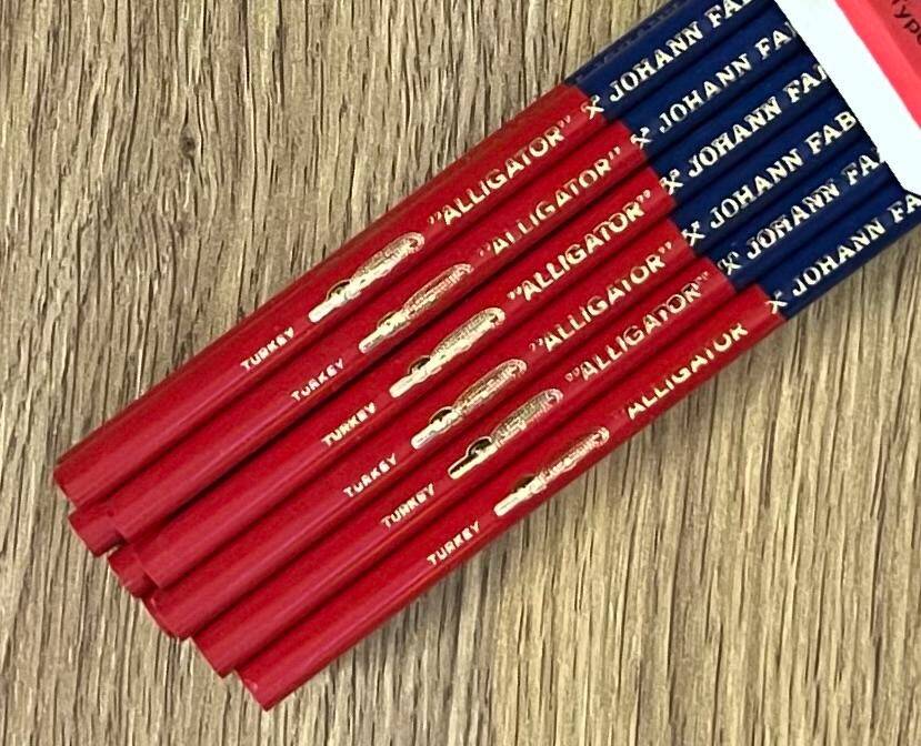 Adel Allıgator Mavi - Kırmızı Renkli Kalem 1 Dz Paketinde AOB4938 - 2