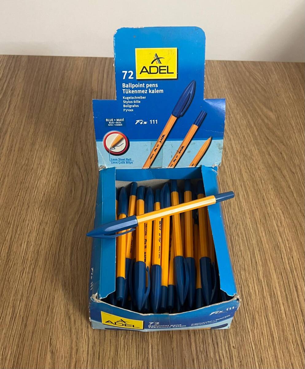Adel Fix 111 Tükenmez Kalem Mavi AOB4790 - 3