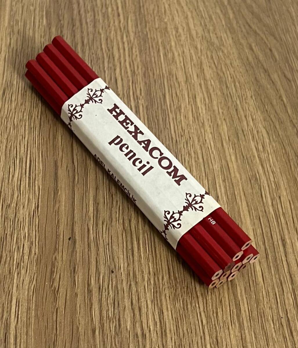 Adel Hexacom Türkmalı Malı Kurşun Kalem (Kırmızı).1 Dz Orjinal Paket AOB4921 - 3