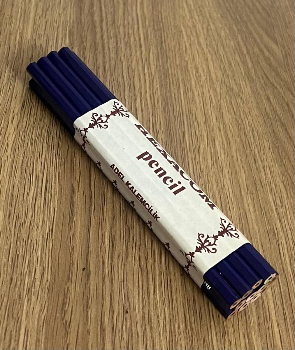 Adel Hexacom Türkmalı Malı Kurşun Kalem (Lacivert).1 Dz Orjinal Paket AOB4922 - 3