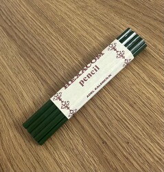 Adel Hexacom Türkmalı Malı Kurşun Kalem (Yeşil).1 Dz Orjinal Paket AOB4920 - 4