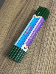 Adel Johann Faber Alligator 1970s 12Dz Kurşun Kalem Yeşil #KLM203 - 2
