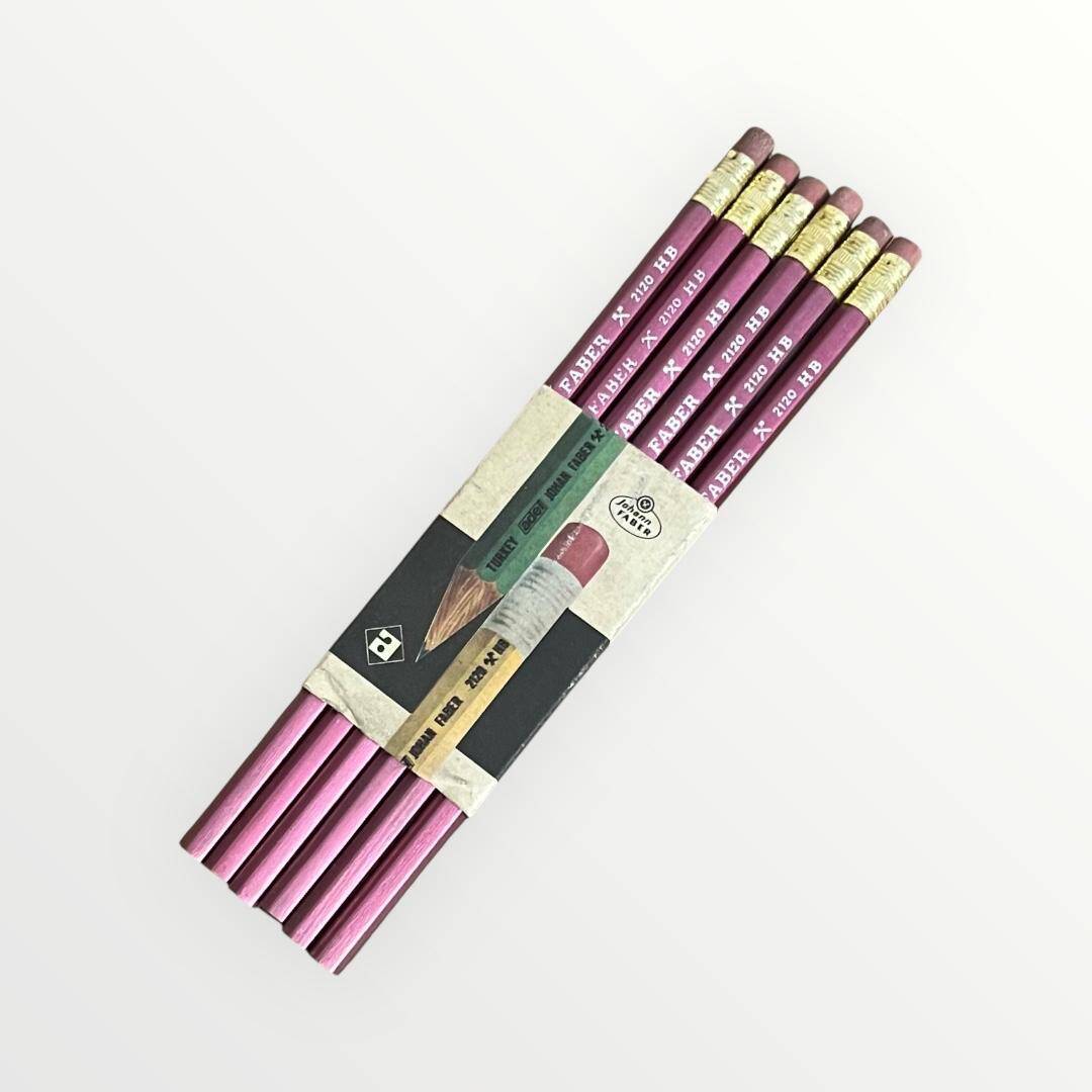 Adel Johann Faber Türkmalı Malı Kurşun Kalem (Mor).1 Dz Orjinal Paket AOB4923 - 1