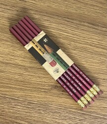 Adel Johann Faber Türkmalı Malı Kurşun Kalem (Mor).1 Dz Orjinal Paket AOB4923 - 2