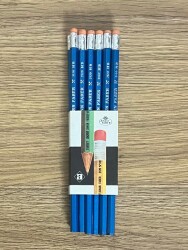 Adel Johann Faber Türkmalı Malı Kurşun Kalem (Mavi).1 Dz Orjinal Paket AOB4925 - 3