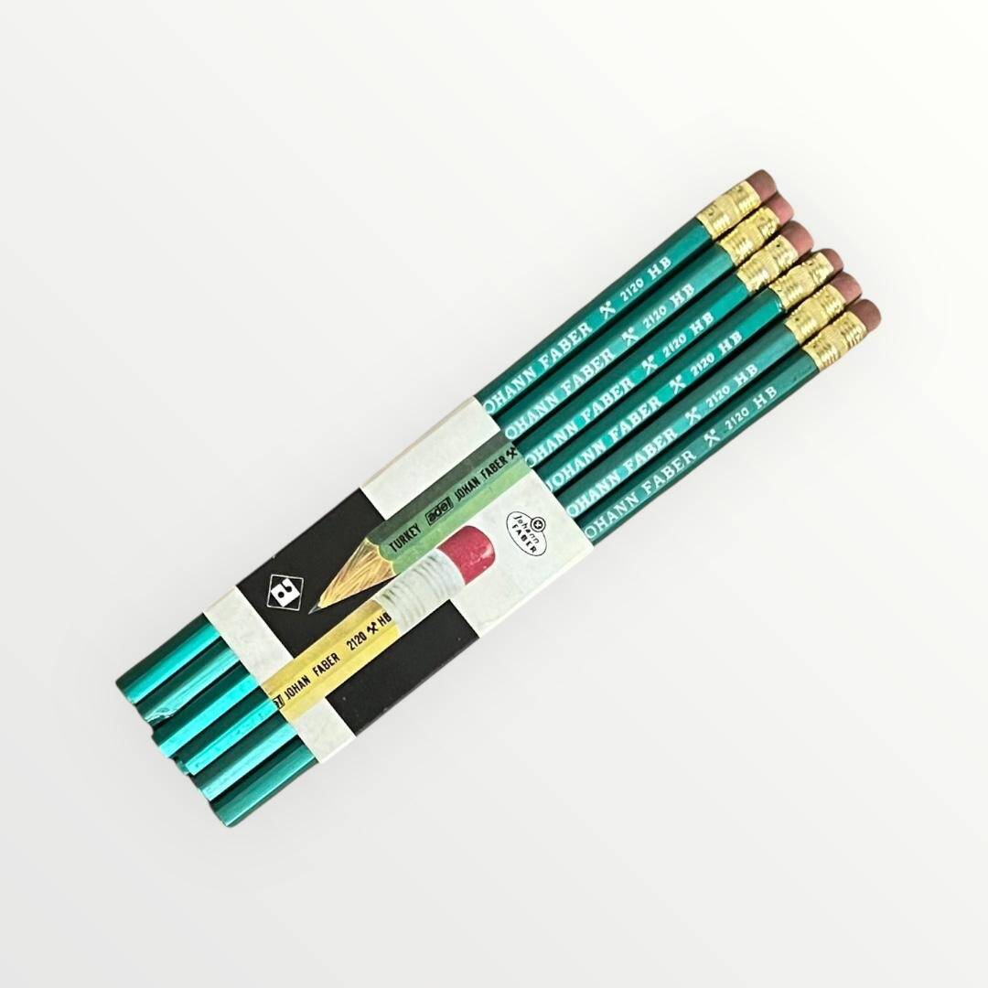 Adel Johann Faber Türkmalı Malı Kurşun Kalem (Yeşil).1 Dz Orjinal Paket AOB4924 - 1