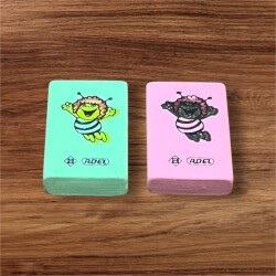 ADEL Nostaljik Kokulu Arı Maya Figürlü Silgi 2 Farklı Renk AOB4961 - 3