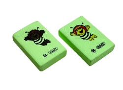 ADEL Nostaljik Kokulu Arı Maya Figürlü Silgi 2 Farklı Renk AOB5319 - Gökçekoleksiyon