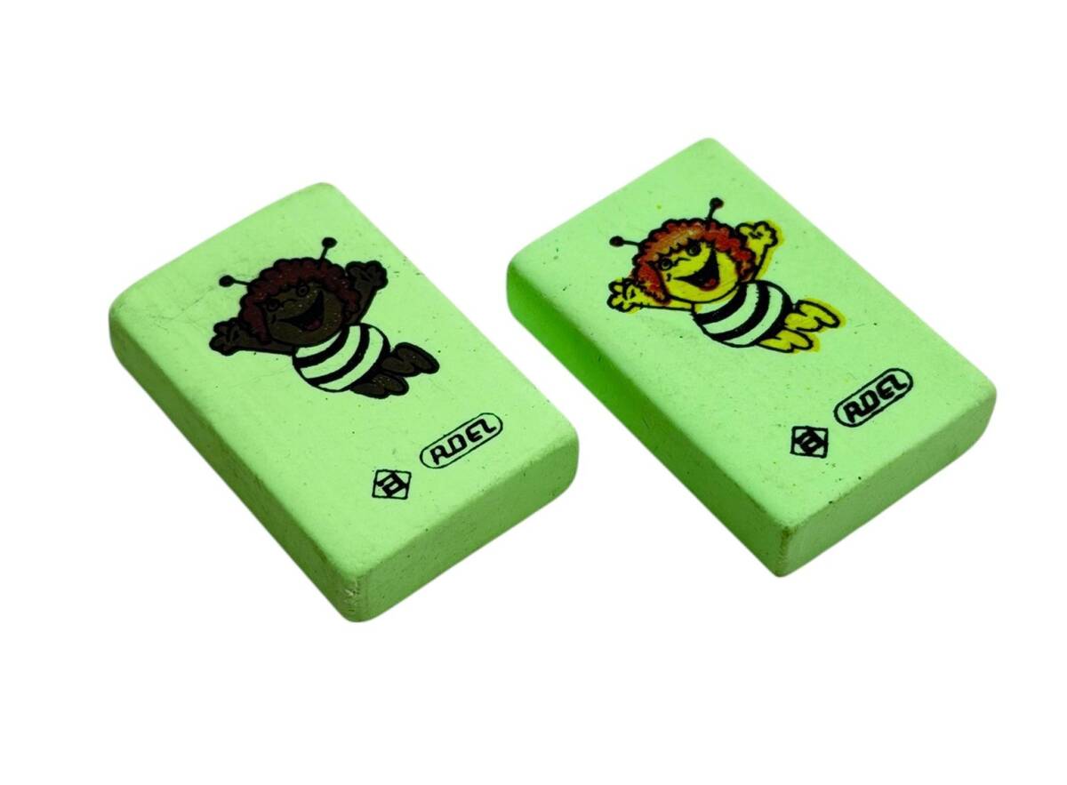 ADEL Nostaljik Kokulu Arı Maya Figürlü Silgi 2 Farklı Renk AOB5319 - 1