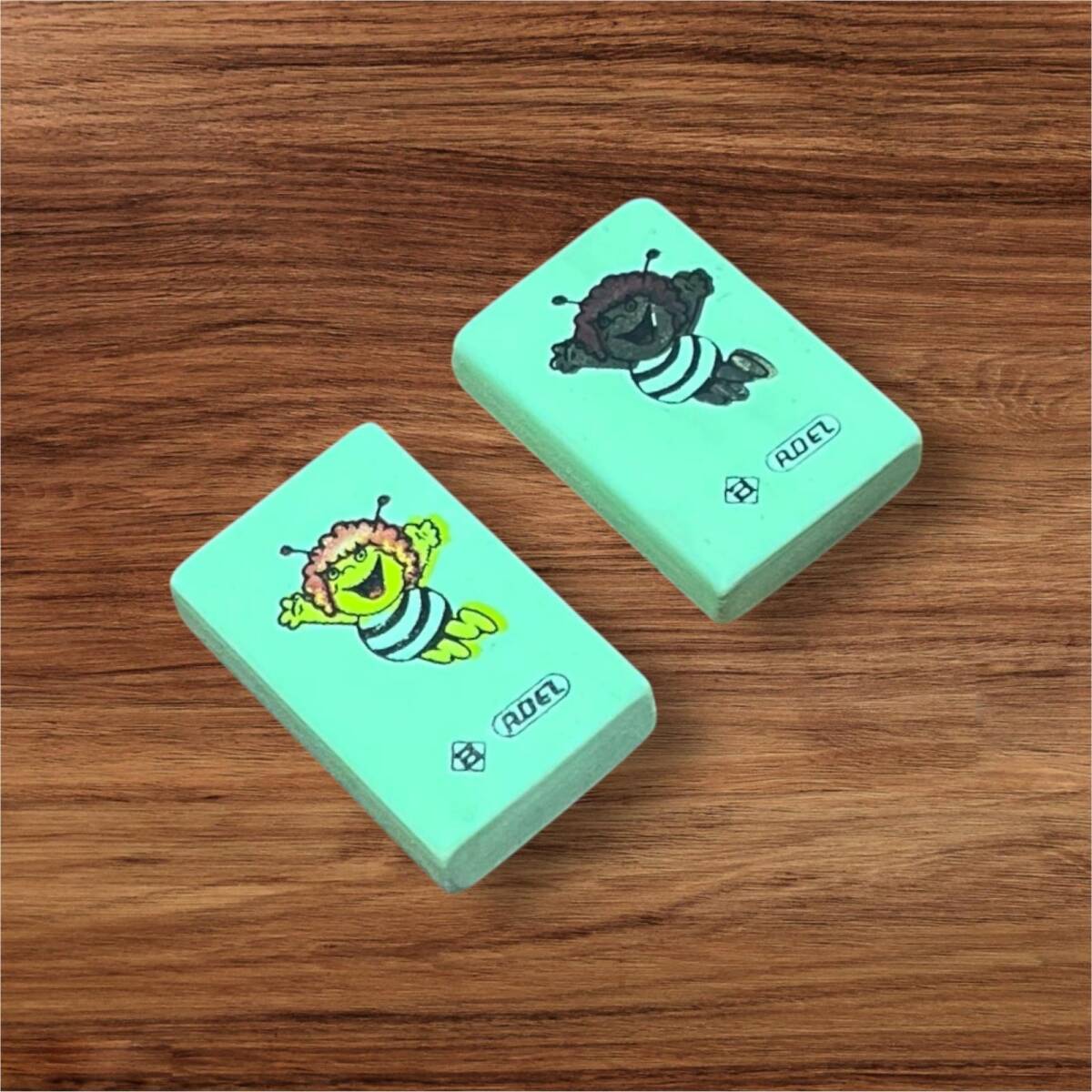 ADEL Nostaljik Kokulu Arı Maya Figürlü Silgi 2 Farklı Renk AOB4960 - 5