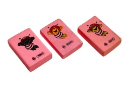 ADEL Nostaljik Kokulu Arı Maya Figürlü Silgi 3 Farklı Renk AOB5318 - Gökçekoleksiyon