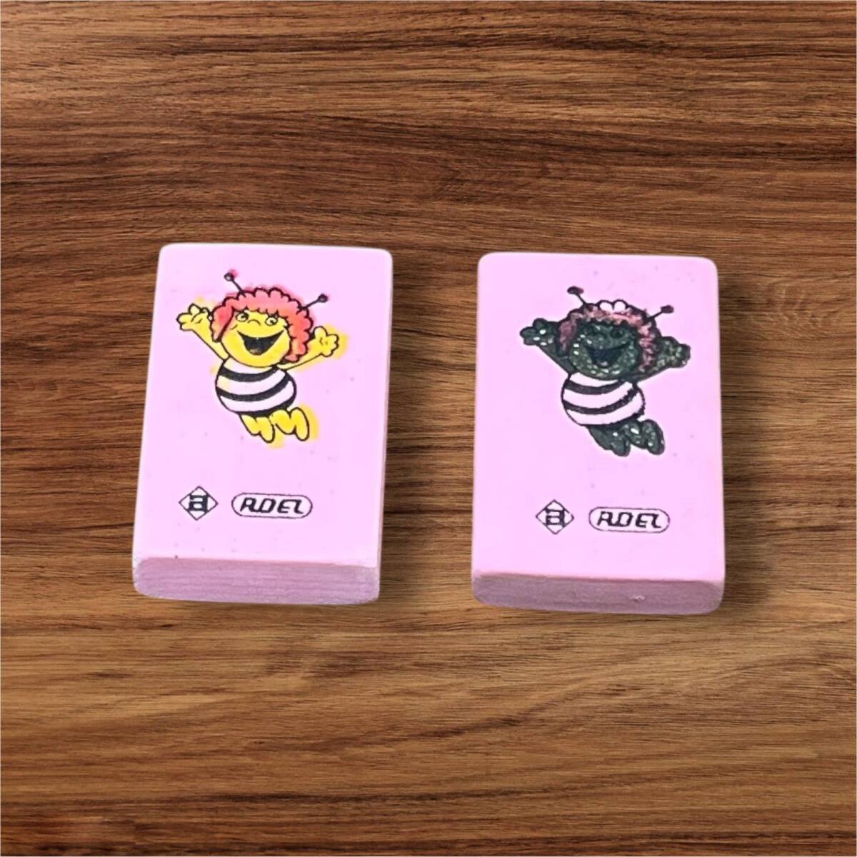 ADEL Nostaljik Kokulu Arı Maya Figürlü Silgi 2 Farklı Renk AOB4752 - 2