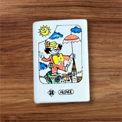 ADEL Nostaljik Kokulu Palyaço Figürlü Silgi AOB4755 - 3