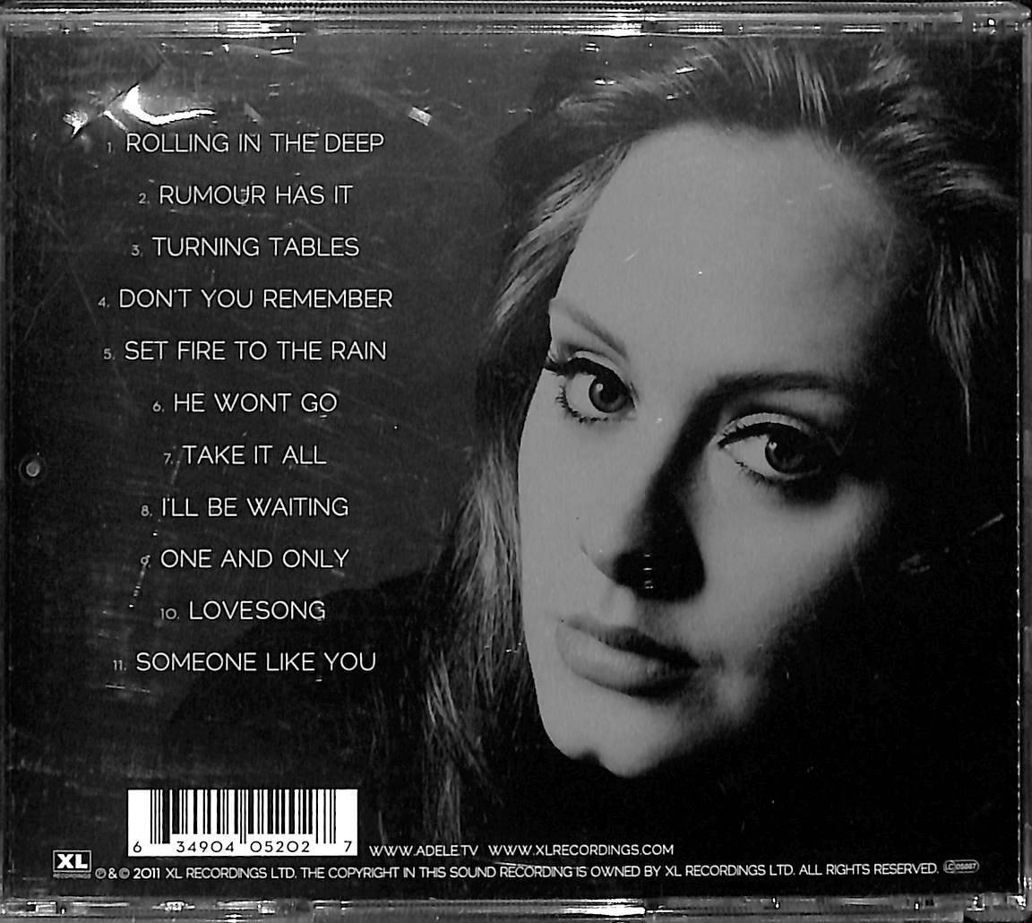 Adele - 21 CD (İkinci El) CD5520 - 2