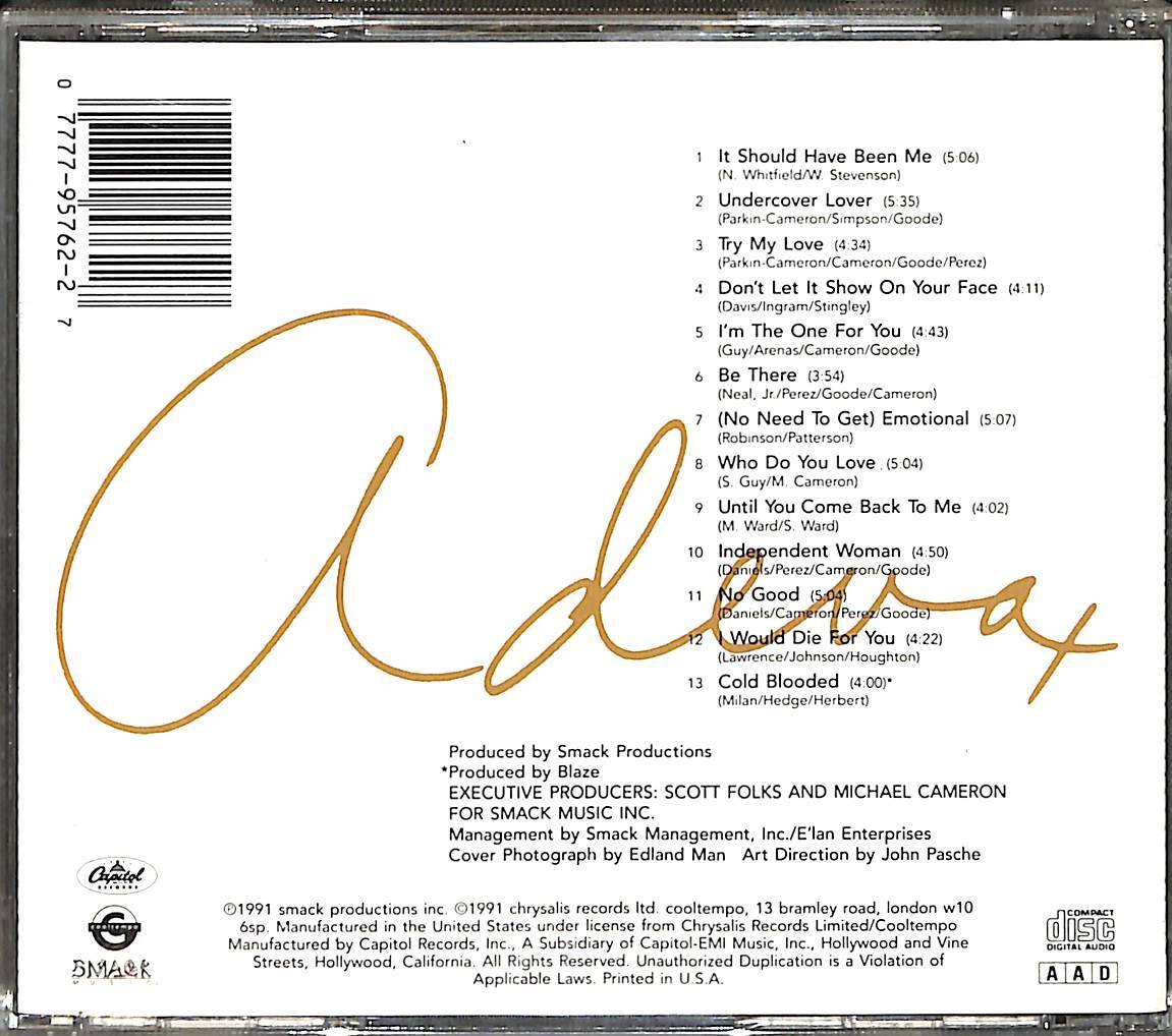 Adeva! - Love or Lust CD (İkinci El) CD4293 - 2
