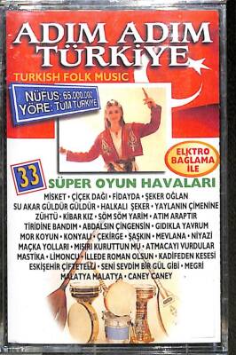 Adım Adım Türkiye 3 - Süper Oyun Havaları Kaset KST20482 - 1