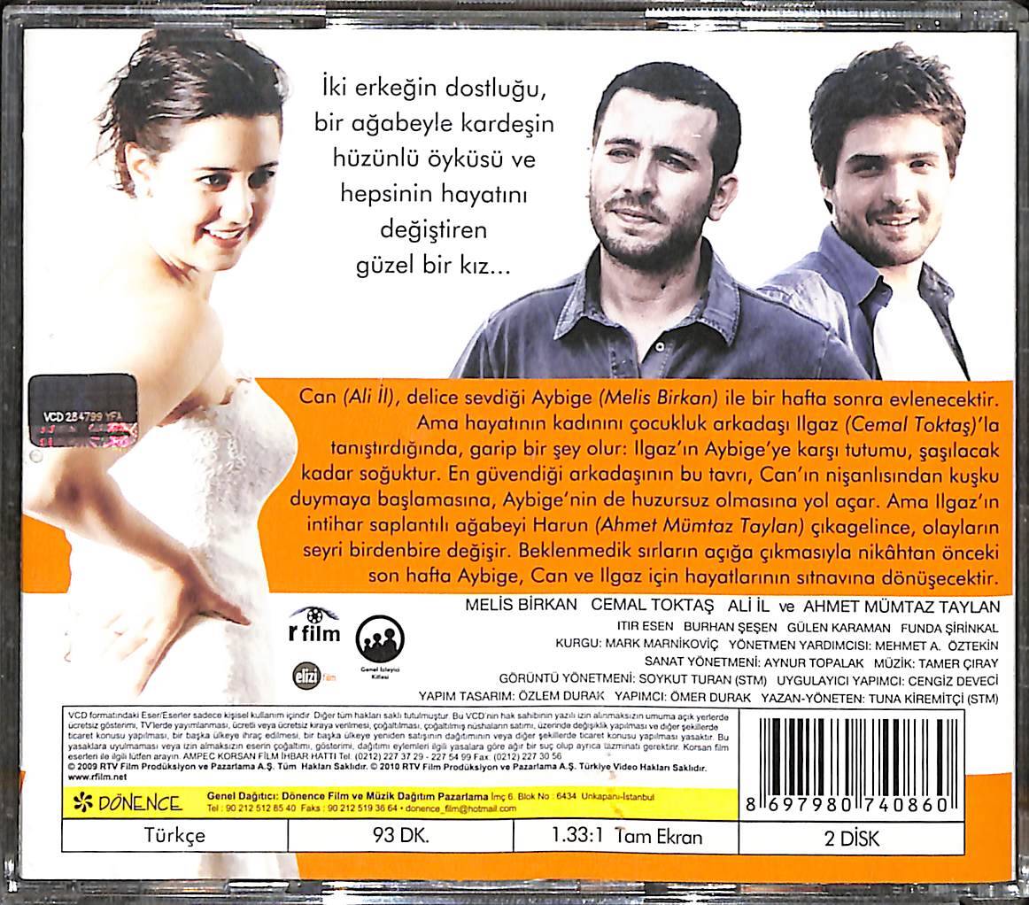 Adını Sen Koy (2009) VCD Film ' Melis Birkan - Ahmet Mümtaz Taylan ' VCD28437 - 2