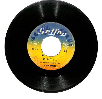 Adnan Şenses - Bir Zamanlar Bir Yar Vardı / Katil (10/7.5) PLK16270 - 2