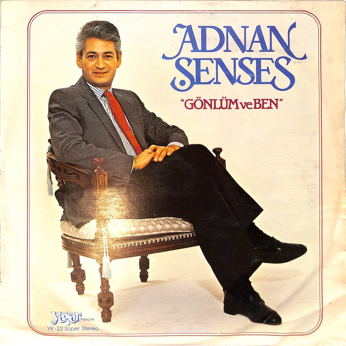 Adnan Şenses - Gönlüm ve Ben LP PLAK (10/7) PLK26576 - 1