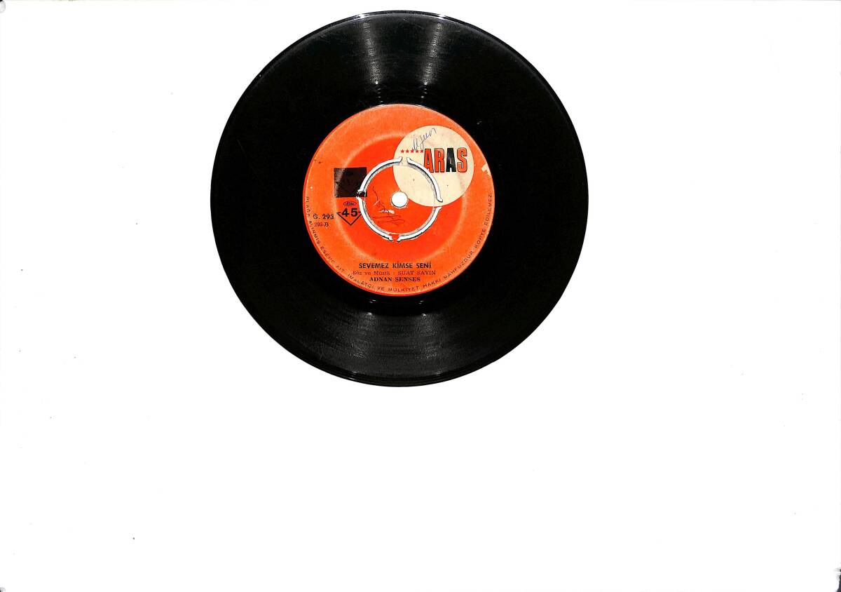 Adnan Şenses - Leylam / Sevemez Kimse Seni PLAK (10/5.5) PLK25634 - 2