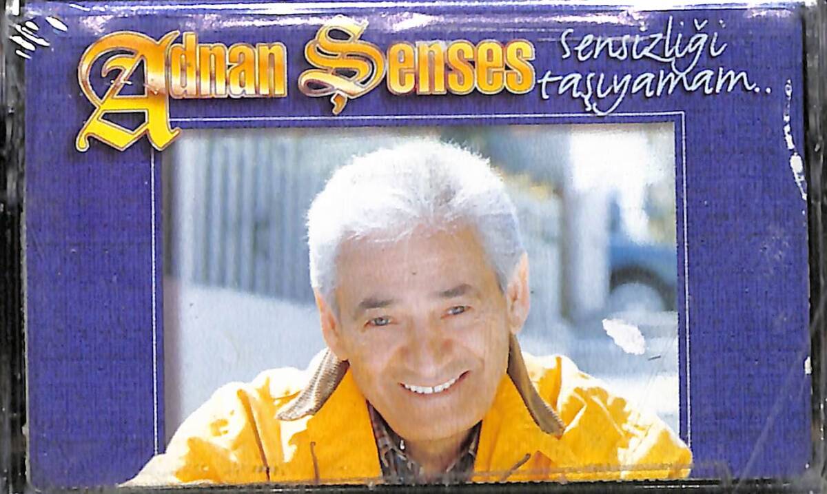 Adnan Şenses - Sensizliği Taşıyamam Orijinal Kaset (Sıfır) * Prestij Müzik - Kırmızı Bandrol - 1997 * KST30690 - 1