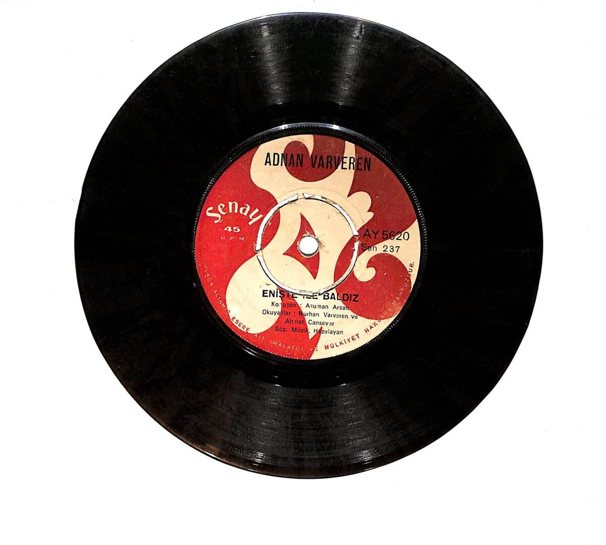 Adnan Varveren – Mini Etekli ve Hovarda PLAK (1970) (10/8) PLK26285 - 2