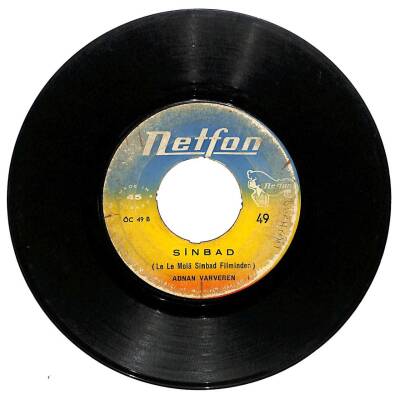 Adnan Varveren - Sangam ( Arkadaşının Aşkı Sangam Filminden ) - Sinbad PLAK ( Le Le Molâ Sinbad Filminden ) (10/6.5) PLK16229 - 2