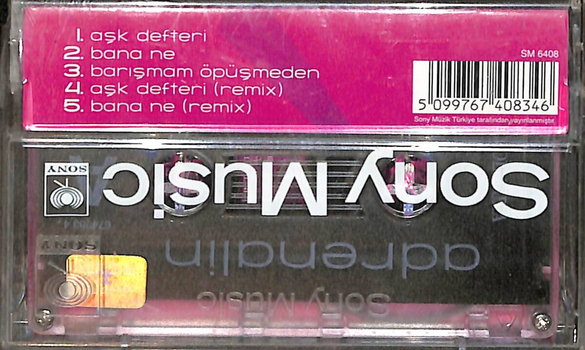 Adrenalin Aşk Defteri Kaset (Sıfır) KST27975 - 2